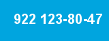 922 123-80-47